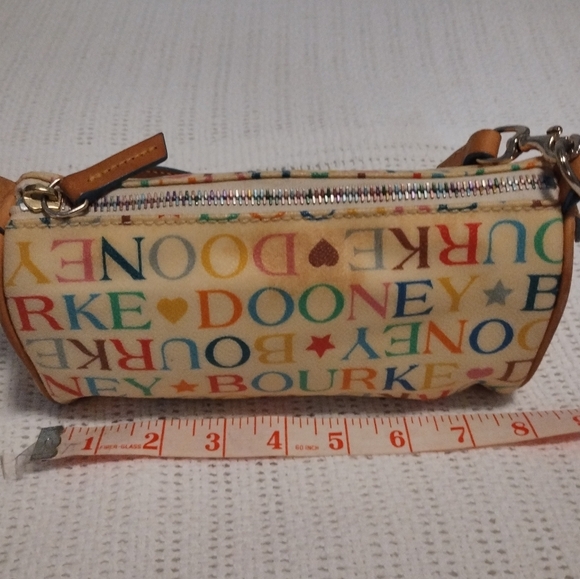 Vintage Dooney & Bourke Multicolor Mini Barrel Bag - Picture 9 of 13